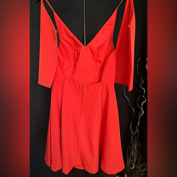 Adelyn Rae Vibrant Red Mini Dress - Picture 3 of 6